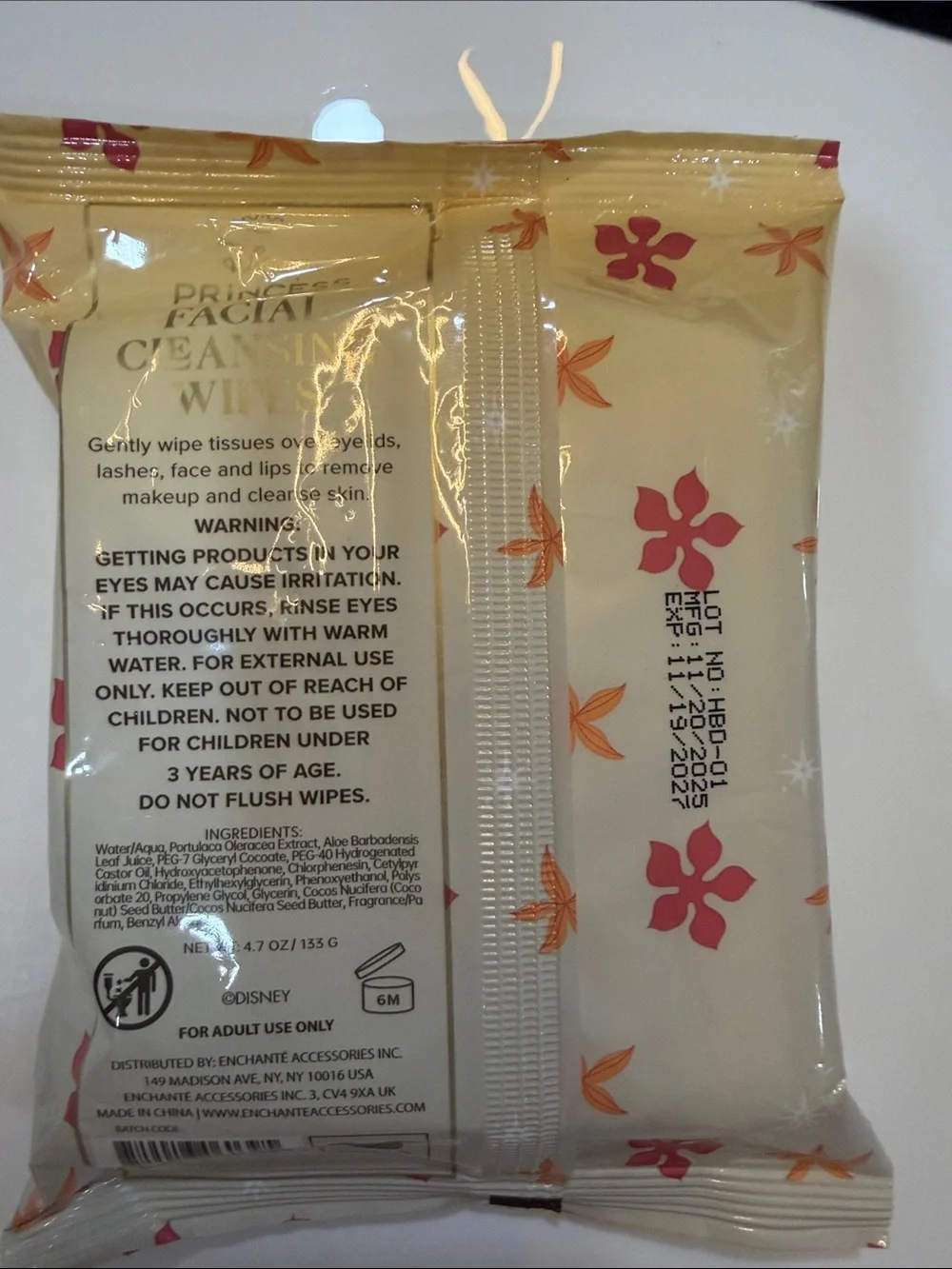 Disney Moana Bubble bath, bath salts, bath bomb and facial cleansing wipes combo